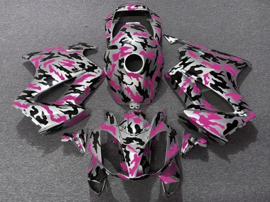 Online 2002-2013 Honda VFR 800 Motorcycle Fairings - Pink Camouflage Canada