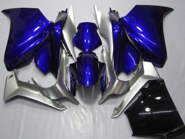 Online 2010-2014 Honda VFR 1200 Motorcycle Fairings - Silver Blue Canada