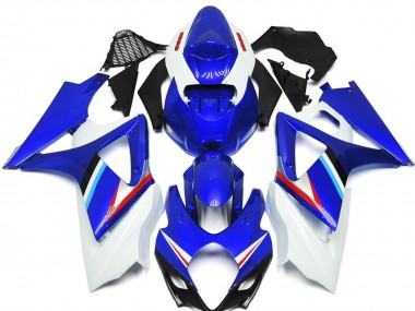 Online 2007-2008 Suzuki GSXR 1000 Motorcycle Fairings - Blue White Red Black Canada