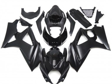 Online 2007-2008 Suzuki GSXR 1000 Motorcycle Fairing Kits - Glossy Black Matte Black Canada