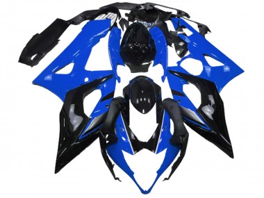 Online 2005-2006 Suzuki GSXR 1000 Motorcycle Fairing - Blue Glossy Black Canada