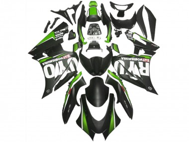 Online 2017-2024 Suzuki GSXR 1000 Motorcycle Fairings - Matte Black Green Canada