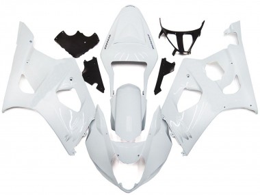 Online 2003-2004 Suzuki GSXR 1000 Motorcycle Fairings - Glossy White Canada