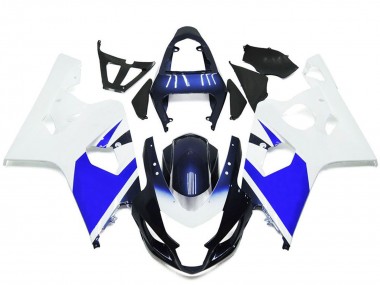 Online 2004-2005 Suzuki GSXR 600 / GSXR 750 Motorcycle Fairings - White Blue Canada