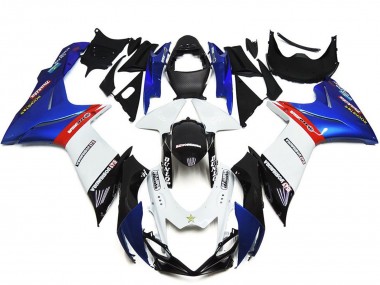Online 2011-2024 Suzuki GSXR 600 / GSXR 750 Abs Motorcycle Fairings - Blue White Red Canada