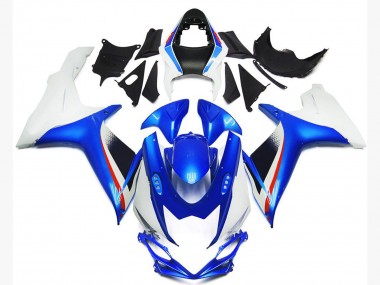 Online 2011-2024 Suzuki GSXR 600 / GSXR 750 Motorcycle Fairings - White Blue Red Canada
