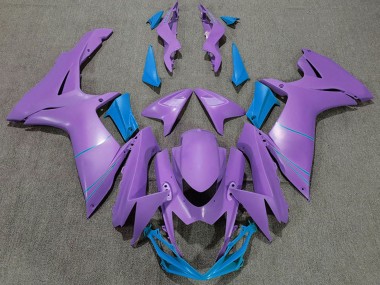 Online 2011-2024 Suzuki GSXR 600 / GSXR 750 Motorcycle Fairings - Purple Light Blue Canada
