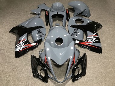Online 2008-2020 Suzuki GSXR 1300 Motorcycle Fairings - Nardo Grey Red Black Canada