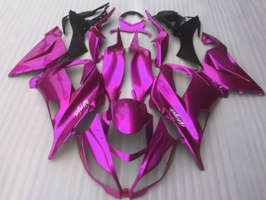 Online 2016-2020 Kawasaki ZX10R Motorcycle Fairings - Glossy Candy Pink Canada