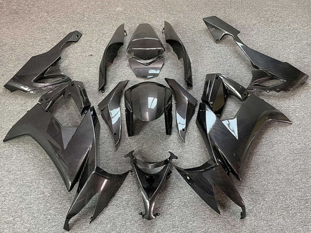 2008-2010 Kawasaki ZX10R Motorcycle Fairings - Carbon Fiber Style Canada