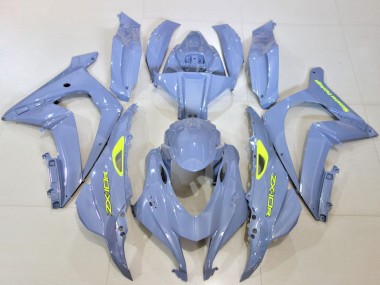 Online 2016-2020 Kawasaki ZX10R Motorcycle Fairings - Light Blue Yellow Canada