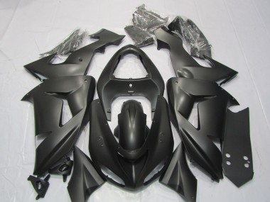 Online 2006-2007 Kawasaki ZX10R Motorcycle Fairings - Matte Black Canada