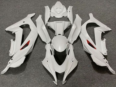 Online 2016-2020 Kawasaki ZX10R Motorcycle Fairings - Pearl White Red Trim Canada