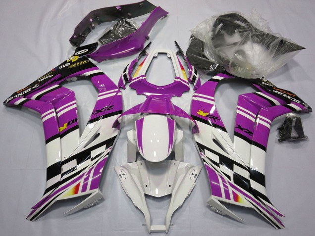 2011-2015 Kawasaki ZX10R Motorcycle Fairings - Purple Black White Yellow Canada