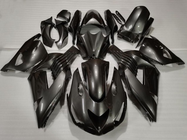 2006-2011 Kawasaki ZX14R Motorcycle Fairings - Glossy Black Canada