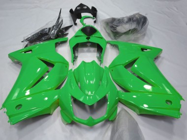 Online 2008-2012 Kawasaki Ninja 250 Motorcycle Fairing - Green Canada