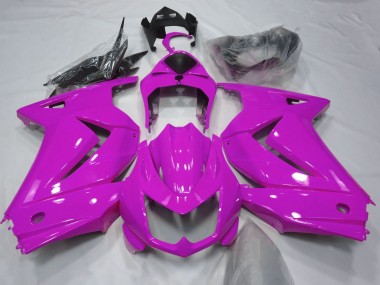 Online 2008-2012 Kawasaki Ninja 250 Motorcycle Fairings - Pink Canada