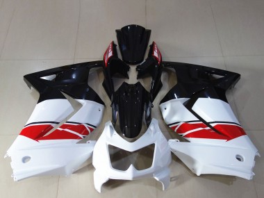 Online 2008-2012 Kawasaki Ninja 250 Motorcycle Fairing - White Red Glossy Black Canada