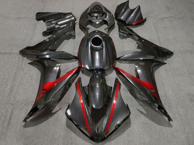 Online 2004-2006 Yamaha R1 Motorcycle Fairings - Carbon Fiber Style Red Canada