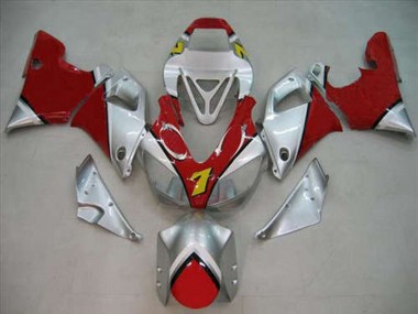 Online 1998-1999 Yamaha R1 Motorcycle Fairings - Silver Red Yellow 7 Canada