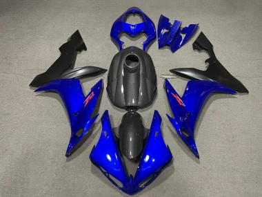 Online 2004-2006 Yamaha R1 Motorcycle Fairings - Carbon Fiber Style Blue Canada