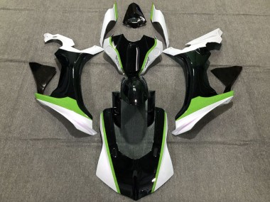 Online 2015-2019 Yamaha R1 Motorcycle Fairings - White Green Glossy Black Canada
