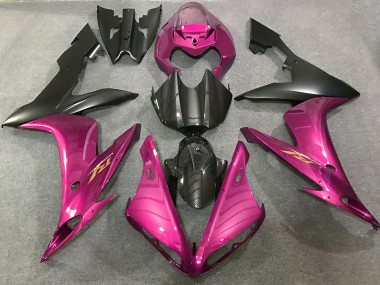 Online 2004-2006 Yamaha R1 Motorcycle Fairings - Hot Pink Carbon Fiber Style Canada