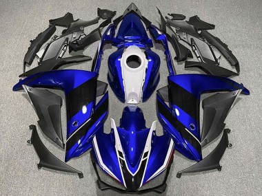 Online 2015-2018 Yamaha R3 Motorcycle Fairings - Blue White Black Canada