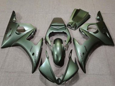 Online 2003-2004 Yamaha R6 Motorcycle Fairings - Army Green Canada