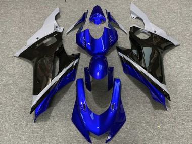 Online 2017-2023 Yamaha R6 Motorcycle Fairings - Grey Blue Glossy Black Canada