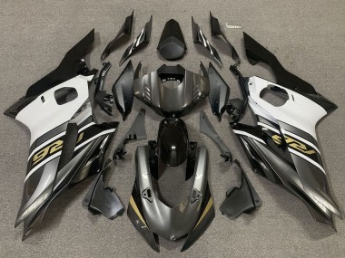 Online 2017-2023 Yamaha R6 Motorcycle Fairings - White Grey Glossy Black Gold Canada