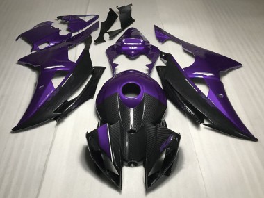 Online 2008-2016 Yamaha R6 Motorcycle Fairings - Purple Carbon Fiber Style Canada