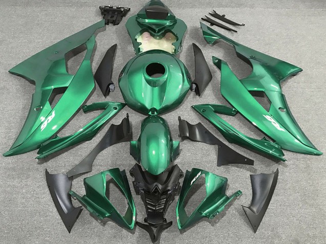 2008-2016 Yamaha R6 Motorcycle Fairings - Green Canada