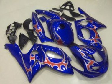 Online 1996-2007 Yamaha YZF600R Thundercat Motorcycle Fairings - Blue Red Canada