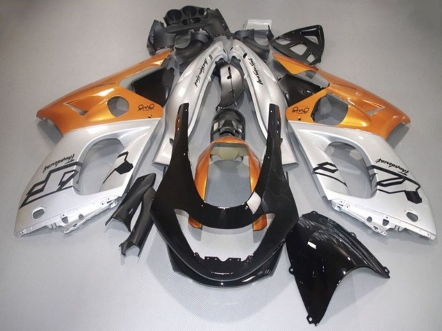 1996-2007 Yamaha YZF600R Thundercat Motorcycle Fairings - Silver Orange Black Canada