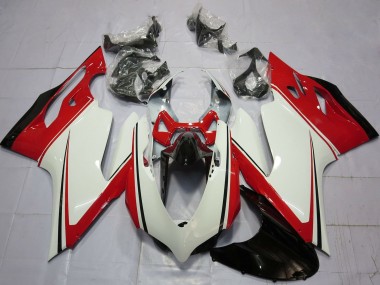 Online 2011-2014 Ducati 899 1199 Motorcycle Fairings - White Red Green Glossy Black Canada