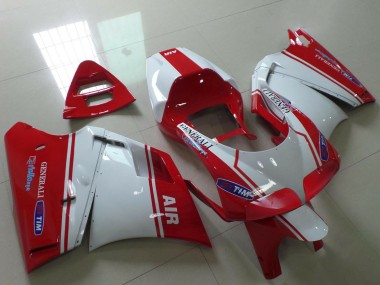 Online 1993-2005 Ducati 748 916 996 998 Motorcycle Fairings - White Red Air Generali Tim Canada