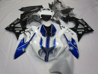 Online 2015-2016 BMW S1000RR Motorcycle Fairings - White Blue Glossy Black Canada