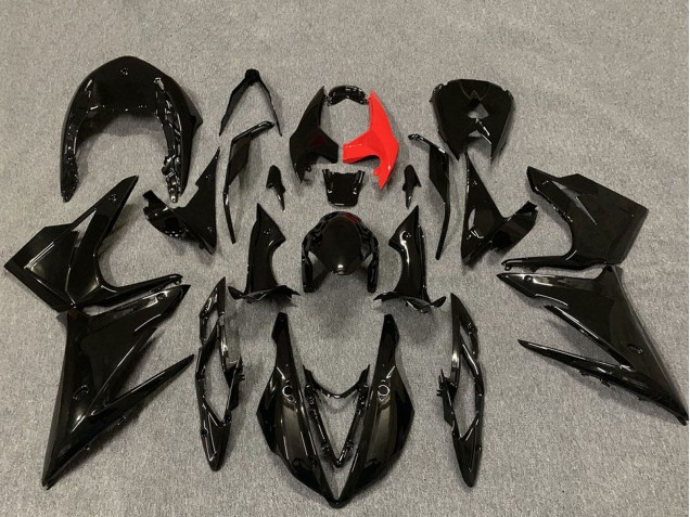 2013-2016 Triumph Daytona 675 Motorcycle Fairings - Glossy Black Canada