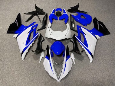 Online 2013-2016 Triumph Daytona 675 Motorcycle Fairings - White Blue Glossy Black Canada