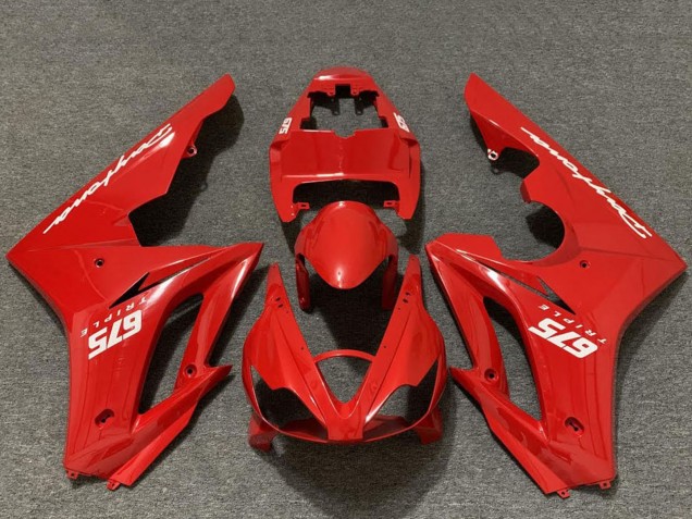2006-2008 Triumph Daytona 675 Motorcycle Fairings - Red Canada
