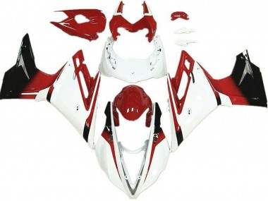 Online 2013-2016 Triumph Daytona 675 Motorcycle Fairings - White Red Glossy Black Canada