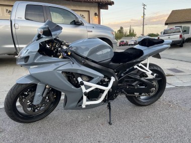 Online 2006-2007 Suzuki GSXR 600 / GSXR 750 Motorcycle Fairing Kits - Nardo Grey Canada