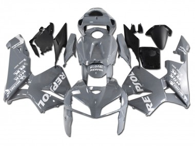 Online 2005-2006 Honda CBR600RR Motorcycle Fairings - Nardo Grey White Repsol Canada