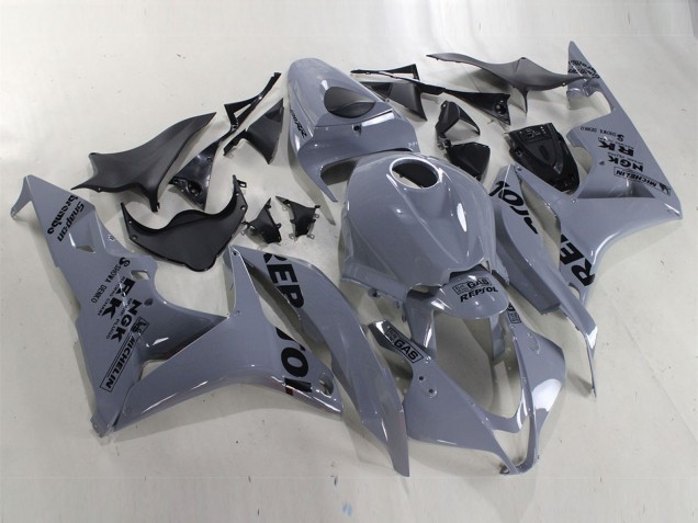 2007-2008 Honda CBR600RR Motorcycle Fairings - Nardo Grey Black Repsol Canada