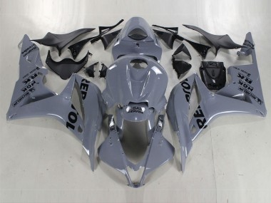 Online 2007-2008 Honda CBR600RR Motorcycle Fairings - Nardo Grey Black Repsol Canada