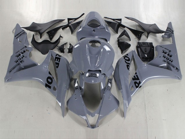 2007-2008 Honda CBR600RR Motorcycle Fairings - Nardo Grey Black Repsol Canada