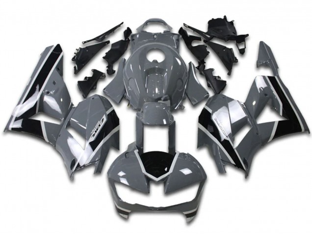 2013-2023 Honda CBR600RR Motorcycle Fairings - Nardo Grey Glossy Black Canada