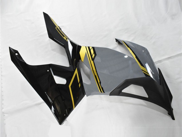 2018-2024 Kawasaki Ninja 400 Motorcycle Fairings - Nardo Grey Gold Black Canada