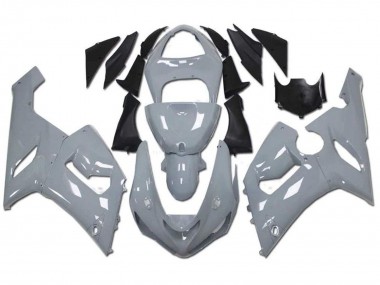 Online 2005-2006 Kawasaki ZX6R Motorcycle Fairings - Nardo Grey Canada